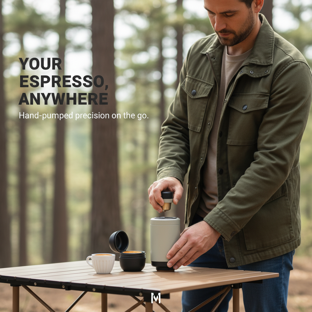 Portable Capsule Espresso Coffee Maker - Minipresso NS2