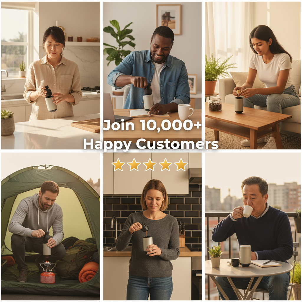 Portable Capsule Espresso Coffee Maker - Minipresso NS2